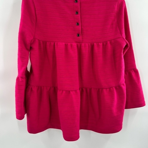 J. Crew pink blouse flare sleeves size XS - Picture 7 of 11